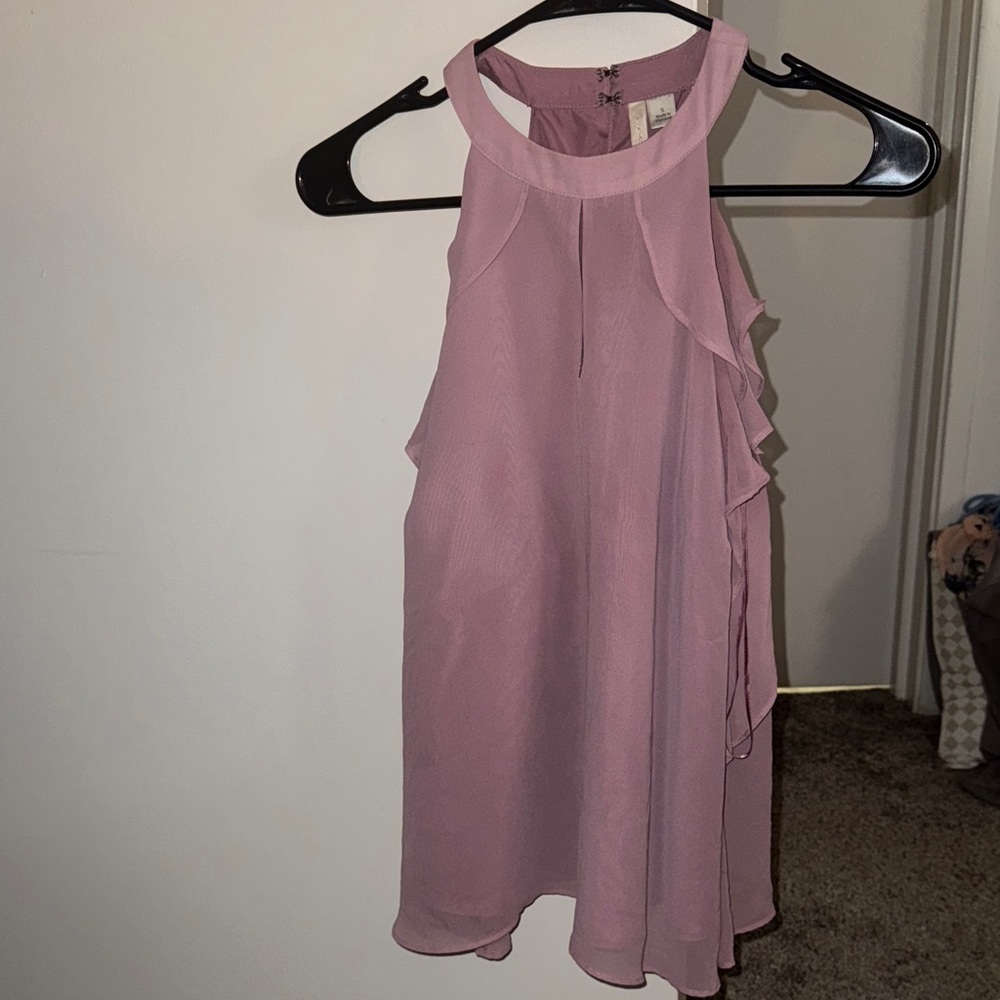 Mauve tank top
